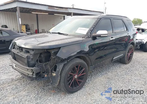 2017 Ford Explorer Platinum z USA, uszkodzony, nr VIN 1FM5K8HT9HGE09190